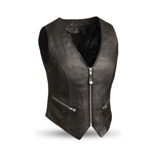 Women Leather Vests